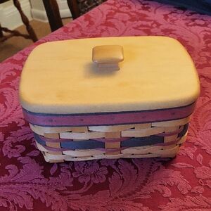 Longaberger 1996 Father's Day Address Basket